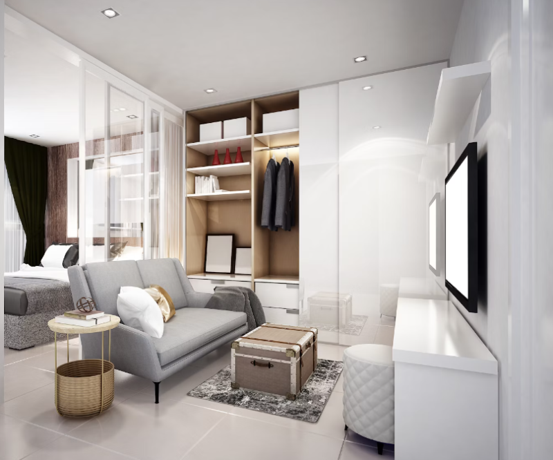 Réaliser une suite parentale avec dressing et salle de bain, avec un architecte d’intérieur à Montpellier, Hérault 34