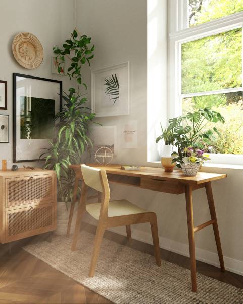 Bureau fonctionnel dans un espace restreint : agencement par un architecte d’intérieur à Montpellier, Hérault 34