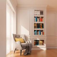 Bibliothèque personnalisée avec élégance par un architecte d'intérieur à Montpellier, Hérault 34